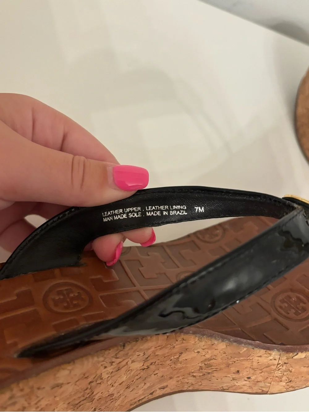 Tory Burch Thora wedge sandals in women’s size 7 🤎